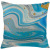 Cross-Border Abstract Geometric Marbling Digital Printing Pillow Logo Template Decorative Cushion Pillow Cover