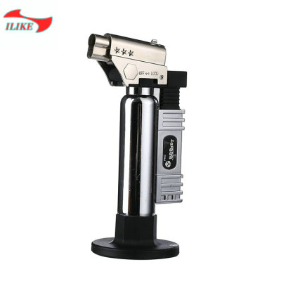 Point Smoke Pipe Barbecue Baking Igniter Welding Gun High Temperature Outdoor Camping Flame Gun Inflatable Cigar High Temperature Fire Spraying