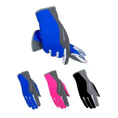 Car Knight Ice Silk Sun Protection Summer Gloves Driving Riding Mountaineering Fishing Touch Screen Thin Breathable