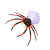 Amazon for Halloween Ghost Festival 2.4 M Spider Inflatable Model Halloween Funny Decoration Outdoor Inflation Model