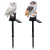 New Solar Owl Floor Outlet Lawn Lamp Landscape Lamp Waterproof Flame Degnled Outdoor Courtyard Decoration