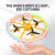 Cross-Border New Colorful Aircraft Induction Vehicle Remote Control Aircraft Drop-Resistant Anti-Collision Aircraft