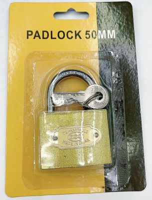 50mm Short Beam Suction Card Imitation Copper Lock