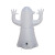 Exclusive for Cross-Border Halloween Ghost Festival 1.2 M Naughty Kids Ghost Inflation Model Halloween Outdoor Inflatable Products