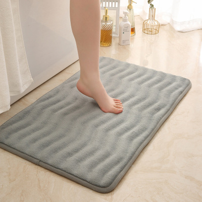 Customized New Product HAILANG Pattern Door Mat Living Room Carpet Bathroom Non-Slip Mats Bathroom Step Mat Kitchen Floor Mat