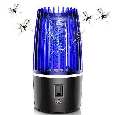 2020 New Charging USB Mosquito Killing Lamp Electric Shock Mosquito Repellent Mosquito Killer Mosquito Trap Lamp Home Indoor Cross-Border Manufacturer