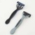 Factory Direct Men's Manual Shaver Three-Layer Six-Layer Stainless Steel Women's Manual Shaver Replaceable Cutter Head.