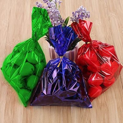 6*10Inch Three-Color Transparent OPP Packing Bag Candy Pouch Customizable Pattern Size