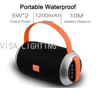 Tg112 Portable Portable Bluetooth Speaker Outdoor Waterproof Mini Card Double Vibration Film Card Speaker