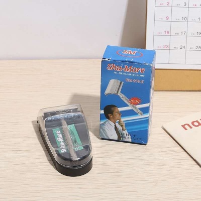 Shu-More Shaver Men's Manual Shaver Boxed Portable Pogonotomy Shaver