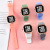 New Outdoor Small Square Children's Electronic Watch Square Silicone Strap Student Led Men's and Women's Sports Electronic Watch