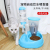 Dog Kettle Hanging Auto Drink Teddy Food Basin Pet Dog Water Fountain Cat Two-in-One Feeder Dog Bowl
