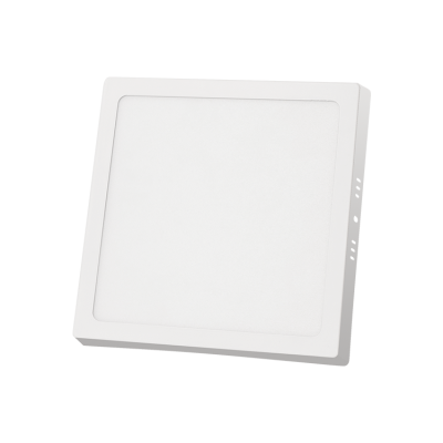 Akkostar 24W High Lumen Open-Mounted Square Panel Light Two-Year Warranty White Light-6500k