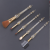 5PCS Glitter Shinng Crystal Makeup Brushes Set Cosmetic Beauty Powder Brush Concealer Eye Shadow Complete Makeup Kit Too