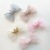 Children's Mesh Bowknot Barrettes Girls Sweet Princess Crown Pearl Top Clip Headdress