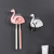 Flamingo Dental Rack Brush Hanging Punch-Free Cute Toothbrush Storage Rack Swan Toothbrush Holder Toothbrush Holder Wall Hanging