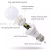 7W Household Bulb Lede27 Eye Protection Super Bright Energy-Saving Bulb