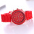 Spot Goods Geneva Silicone Watch Women's Korean-Style Fashion Beautiful Colorful Jelly Student Casual Watch