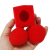 ZJKS Starter magic props red sponge ball to square magic bal