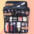 Factory Wholesale Large Capacity Cosmetic Bag Tattoo Nail Makeup Portable Partition Toolbox Make-up Bag