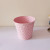 New Products in Stock Candy Color Desktop Pen Container Storage Bucket Succulent Bonsai Iron Bucket Domestic Ornaments