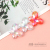 Korean Style Crystal Bow Small Jaw Clip Female Bangs Side Clip Cute Hairpin Vintage Net Red Hair Accessories