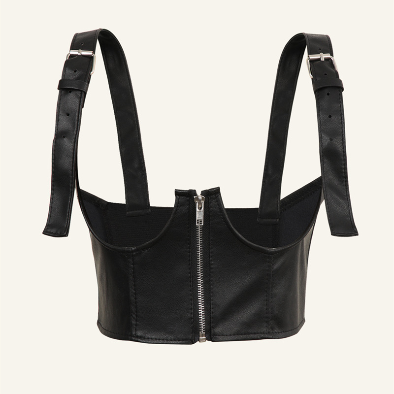 简约性感腰封马甲束腰腰带装饰背带夏季吊带外穿背心女性配饰皮带