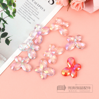 Korean Style Crystal Bow Small Jaw Clip Female Bangs Side Clip Cute Hairpin Vintage Net Red Hair Accessories