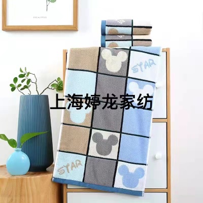 Tinglong 6240 Children's Pure Cotton Face Washing Towel Cotton Household Small Rectangular Xinjiang Cotton Towel