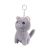 Cute Cat Short Plush Doll Children's Toy Doll Couple Keychain Pendant Children Girls Schoolbag Accessories