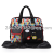 New Cute Elephant Embroidery Portable Single-Shoulder Mommy Bag Large Capacity Practical Diaper Bag Portable Mother Bag