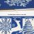 New Christmas Snowflake Blue Pillow Cover Letter Plaid Linen Digital Printing Cushion Cover Cross-Border Hot Sale