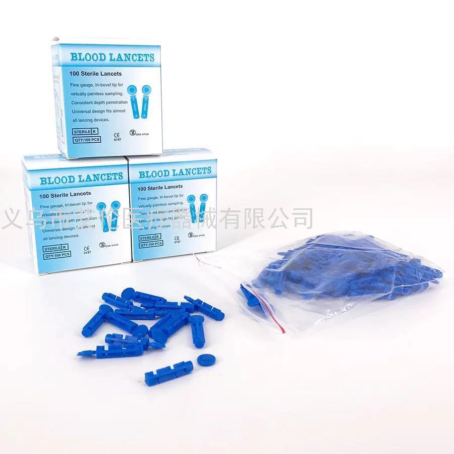 专供出口 BLOOD LANCETS一次性采血针 医用采血针测血糖采血针