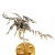 Hands-on Assembly Scorpion Model Decoration New Style Creative Stainless Steel Cutting Metal Kids Gift SMG Scorpion