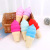 Hanging Silicone Korean Style New Cute Fashion Ice Cream Popular Buckle Key Case Card Holder Coin Purse
