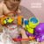 Tiktok Same Style Internet Celebrity Mini Push Water Gun Summer Water Playing Children's Toy Wrist Water Gun Boys and Girls