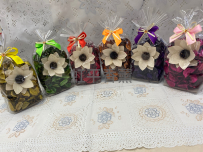 Dried Flowers, 120G Double Layer SUNFLOWER (a Box of 6 Colors and 6 Flavors Mixed)