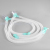Medical Anesthesia Reusable Silicone Breathing Circuit Medical Breathing Tube