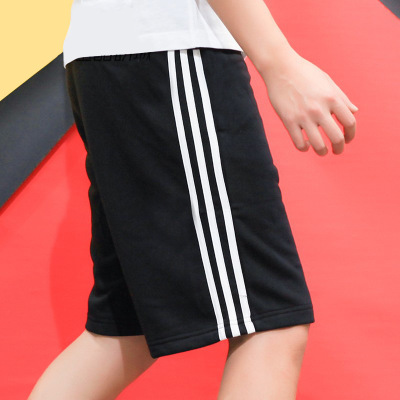 2021 Summer Men's Athletic Shorts Processing Classic Three Bars Tether Basketball Shorts Men's Beach Pants Stock Wholesale