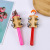 Cartoon Animal Rattle Children Inspired Musical Instrument Children's Percussion Instrument Bar Bell Rattle Wooden String Bell Early Education Teaching Aids