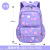 Cartoon Printed Children's Schoolbag 1-6 Grade Burden Reduction Spine Protection Backpack Stall Wholesale