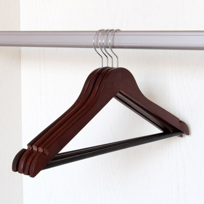 Child Baby Special Solid Wood Hanger Baby Wood Clothes Hanging Wooden Hook Hanger Women's Clothing Children's Clothes Hanger