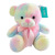 Novelty Toy Cute Rainbow Teddy Bear Doll Large Plush Toy Girl Heart Children's Toy Stall Promotion