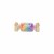 Children's Candy Color Disposable Rubber Band Hair Tie Harmless Hair Elastic Head Rope Korean Women's Color Rubber Band
