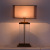 New Chinese Style Glass Lamp Creative Living Room Bedroom Study Table Lamp Modern Decoration Hotel Room Table Lamp