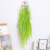 High Quality Artificial Willow Leaves Vines Simulated Wicker Artificial Plant Leaves Hanging for Home Decoration Green_2