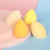 Independent Bulk 48 Colors Cosmetic Egg Smear-Proof Makeup Cushion Powder Puff Sponge Egg Beauty Blender Containing Storage Box in Stock Wholesale