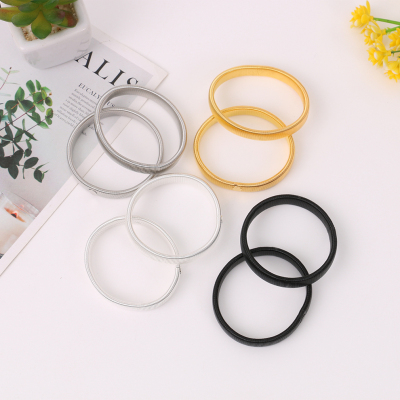 Jewelry DIY Ornament Accessories Flat Ring Broken Ring Single Ring Link Material Flat Ring Jump Ring