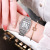 Foreign Trade Hot Selling Alloy Watch Women's Fashion Diamond Steel Strap Wrist Watch Women's Square Dial Quartz Watch Wholesale