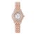 Wholesale Foreign Trade Popular Style Small and Simple Watch Fashion Elegant Graceful Watch All-Match Diamond Quartz Watch Women's Watch